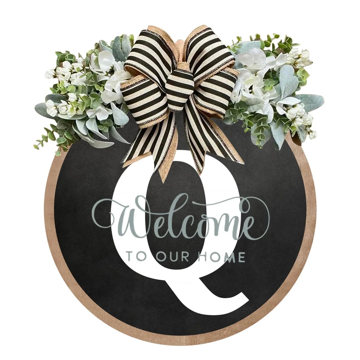 Welcome Front Door Wreath