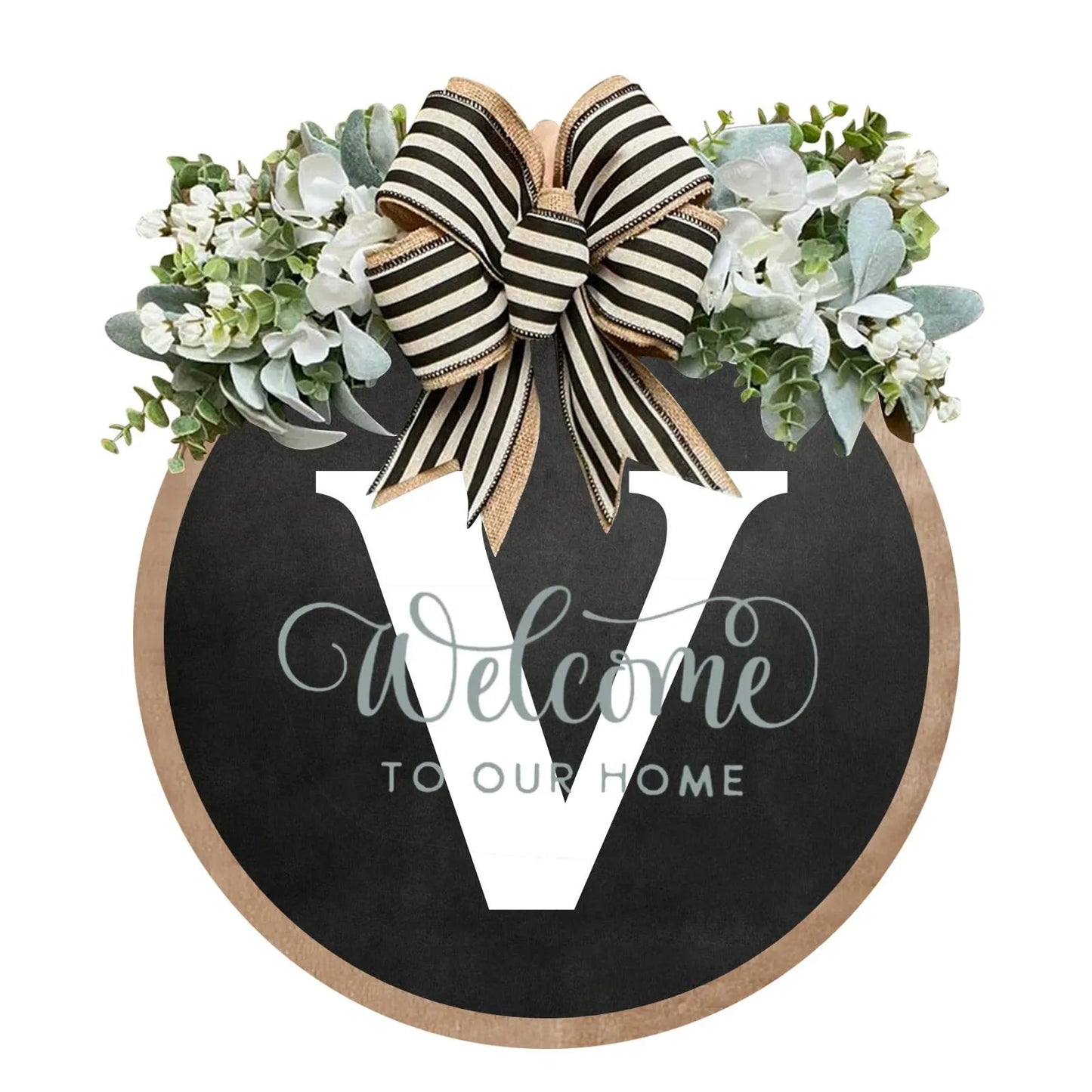 Welcome Front Door Wreath