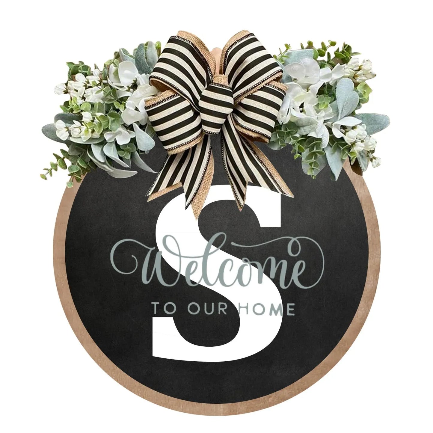 Welcome Front Door Wreath