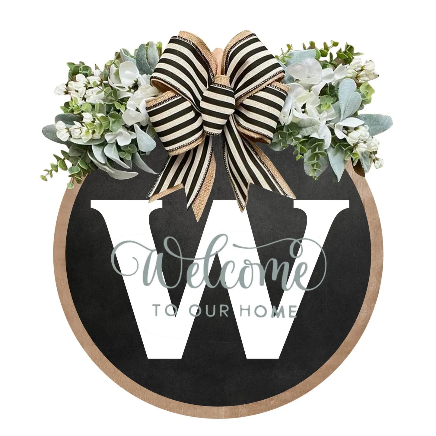 Welcome Front Door Wreath